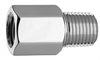NPT F to M Adapter - 1/4" F to 1/8" M National Pipe Thread, 1/4 female to 1/8 male, NPT extention